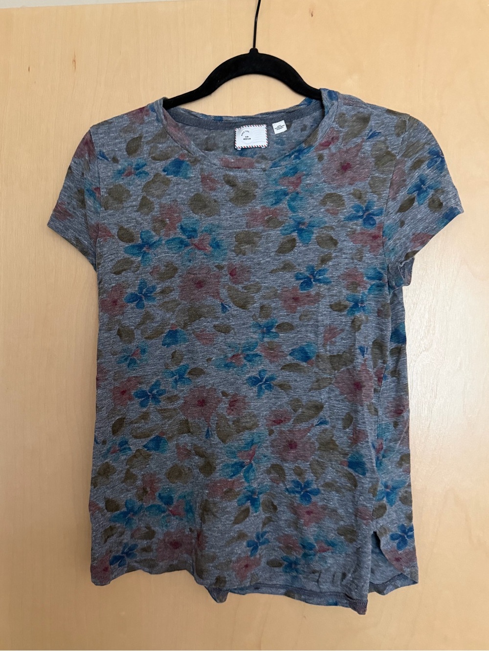 Anthropologie Postmark Floral Tee
